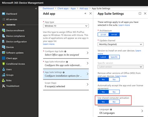 signedoutaduser|Issues with shared computer activation for Microsoft 365 Apps .